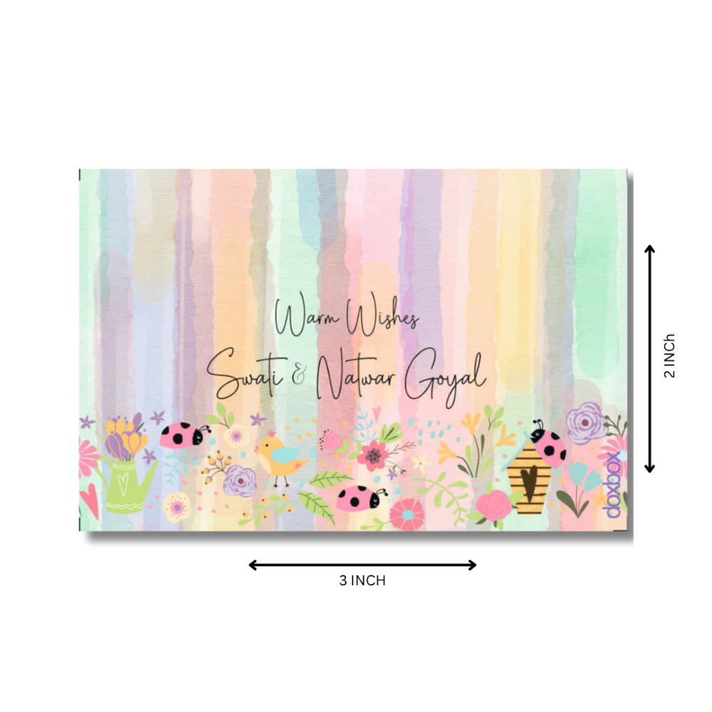 Gift Notecard - Spring Doxbox Store|]Peppydots