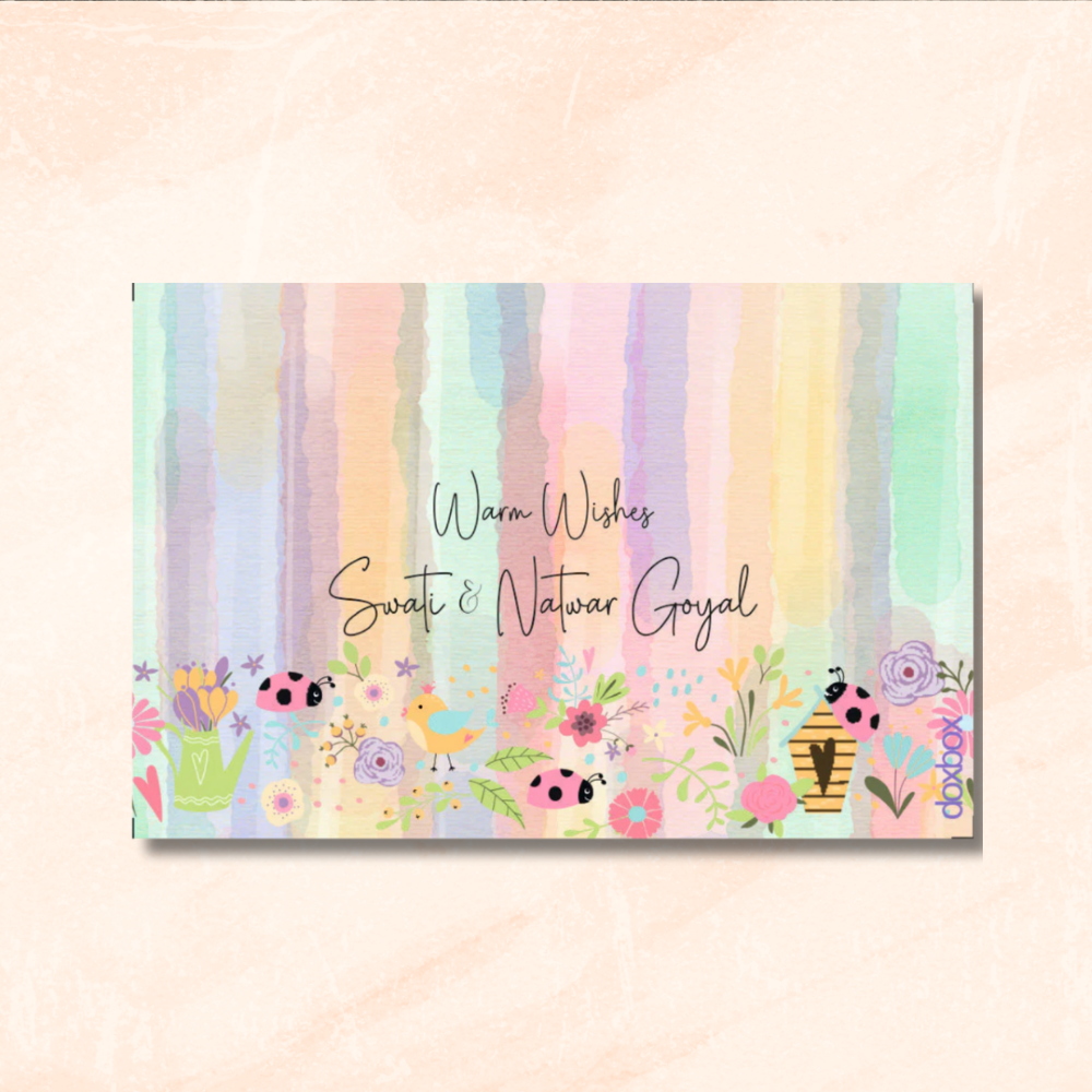 Gift Notecard - Spring Doxbox Store|]Peppydots