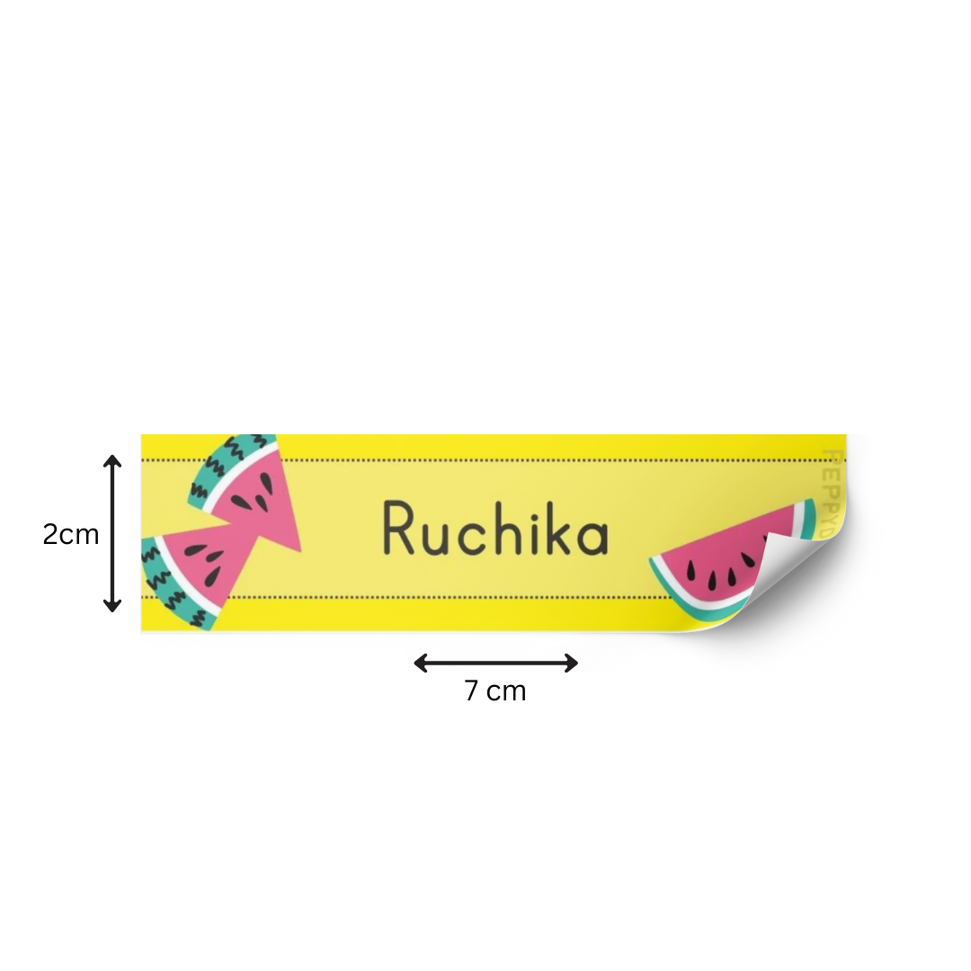 Waterproof Labels - Summer Fruits Doxbox Store|]Peppydots