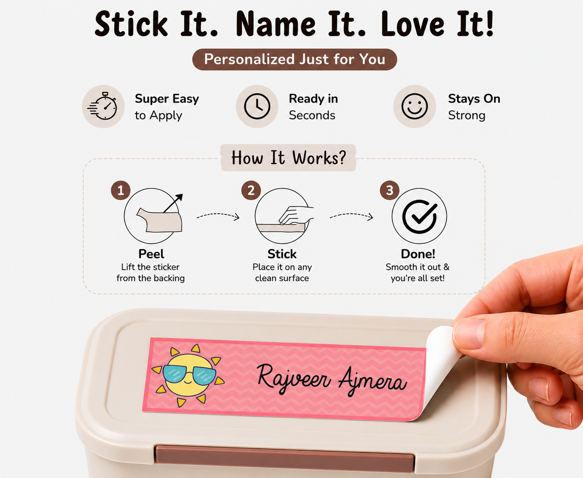 Waterproof Labels - Summer Fruits Peppydots|]Peppydots
