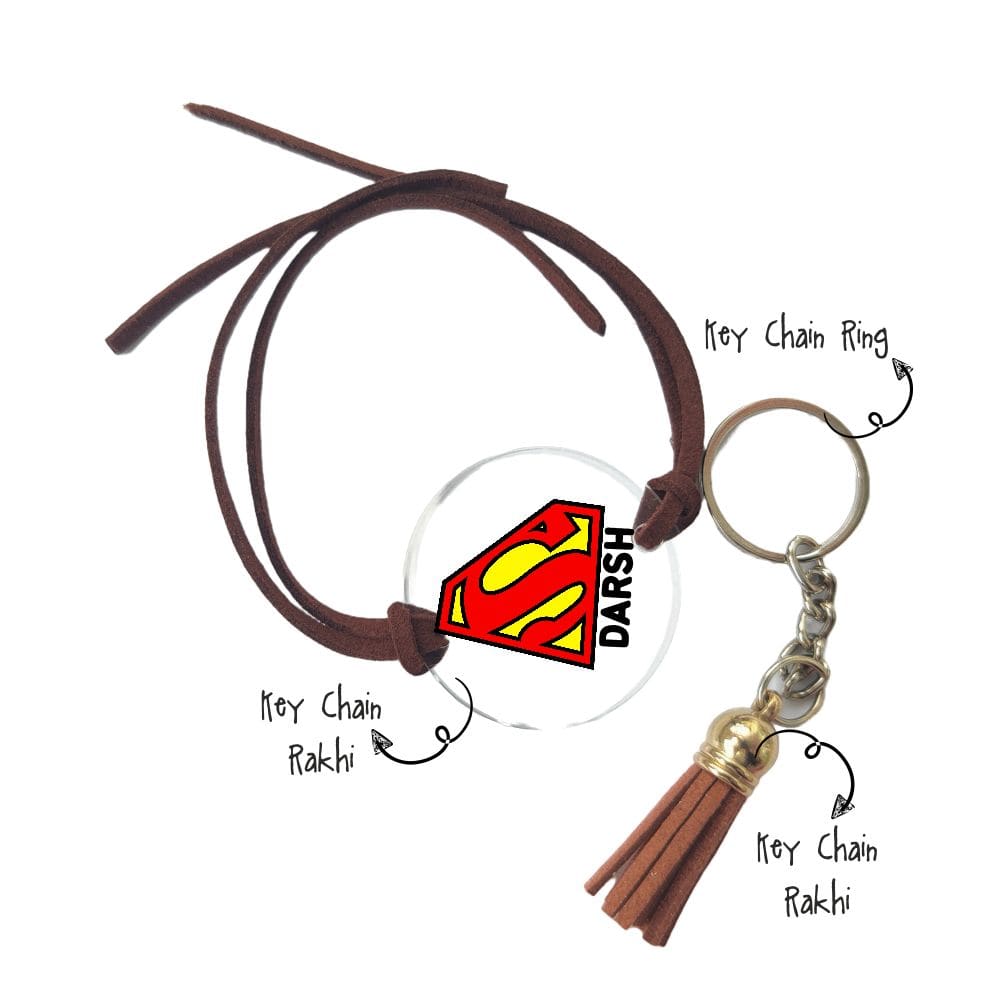 Key Chain Rakhi - Superman Doxbox Store|]Peppydots