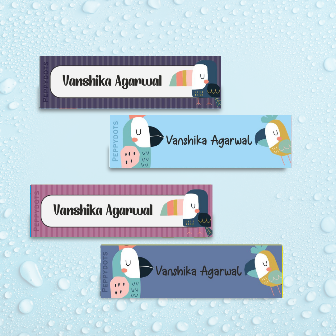 Waterproof Labels - Taucan Doxbox Store|]Peppydots