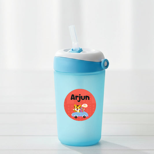 Round Waterproof Labels - Tiger Ride Doxbox Store|]Peppydots