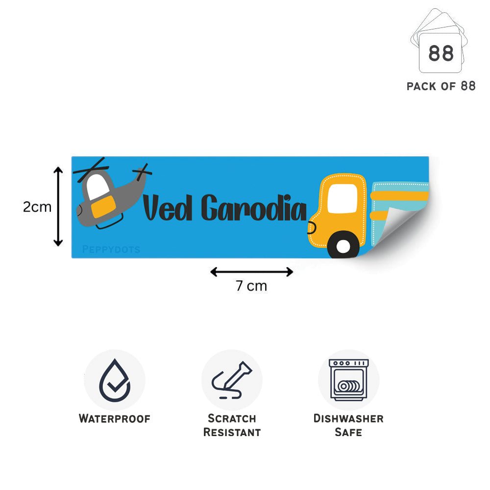 Waterproof Labels - Transport Doxbox Store|]Peppydots