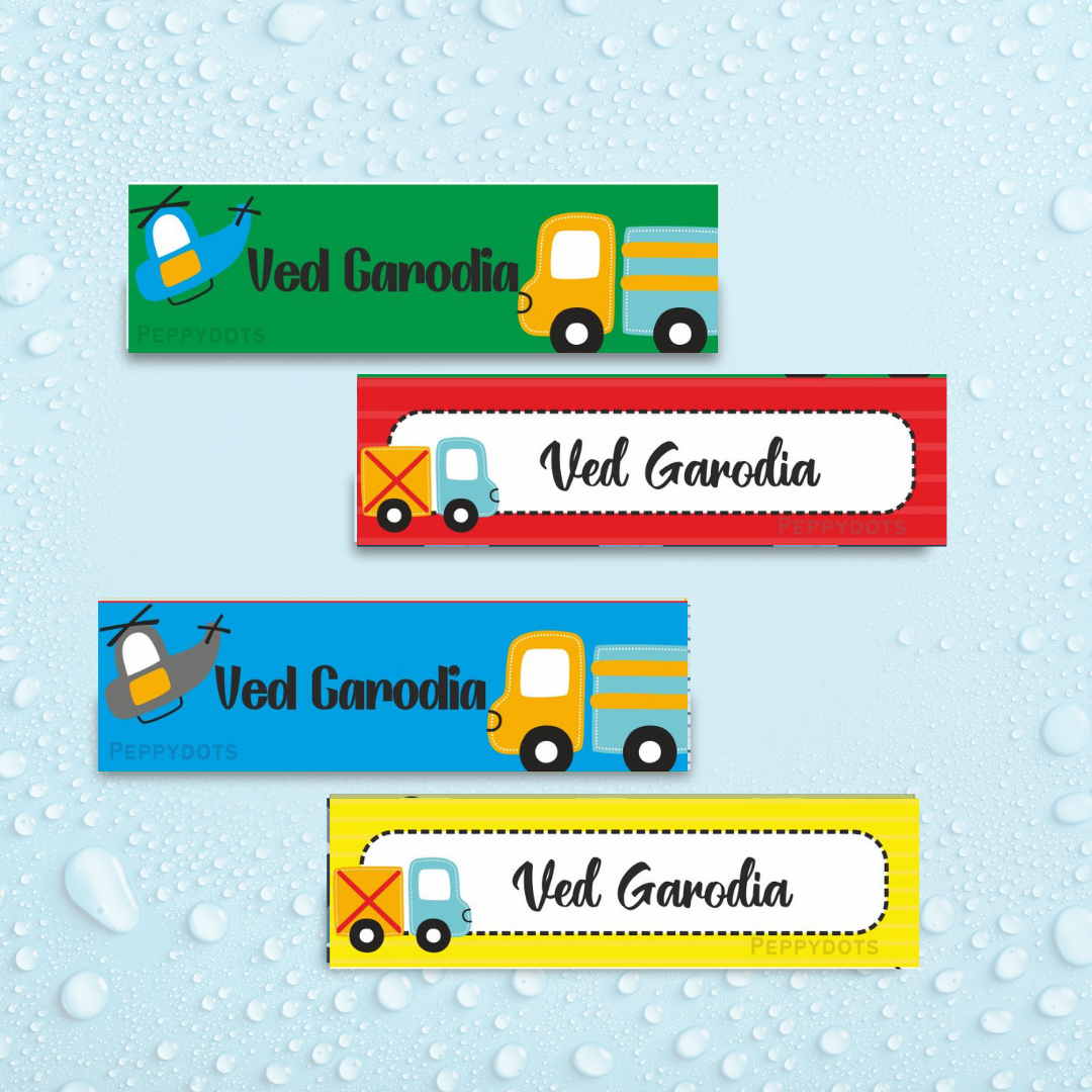 Waterproof Labels - Transport Doxbox Store|]Peppydots
