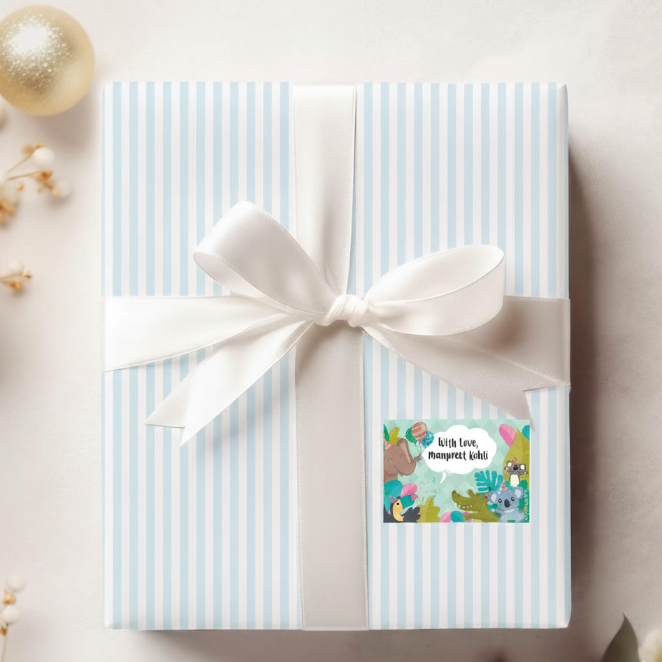 Gift Labels - Tropical Animals Doxbox Store|]Peppydots