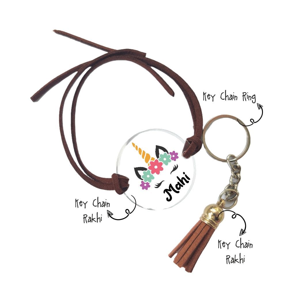 Key Chain Rakhi - Unicorn Doxbox Store|]Peppydots