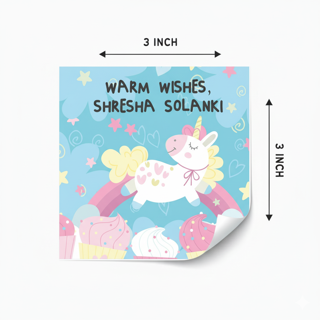 Gift Labels - Unicorn Love Doxbox Store|]Peppydots