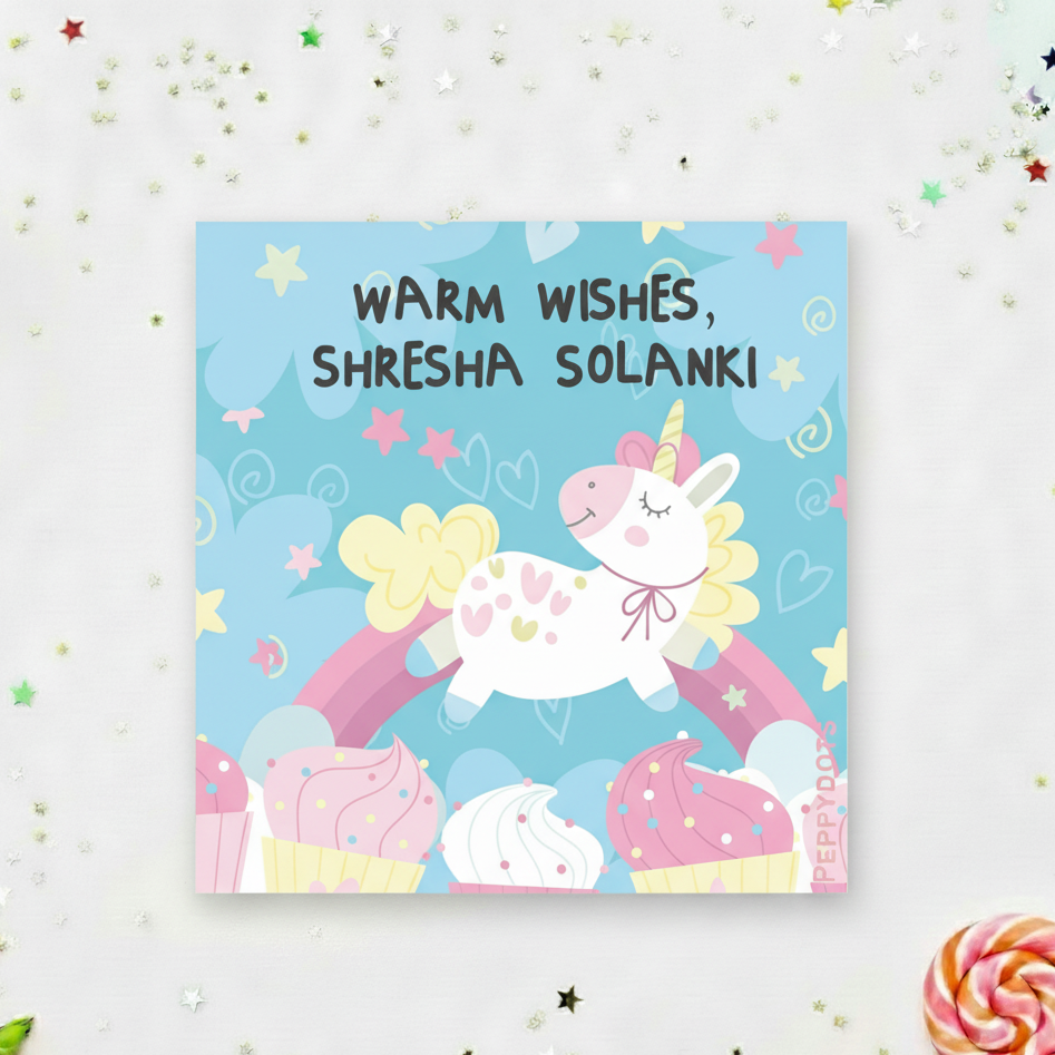 Gift Labels - Unicorn Love Doxbox Store|]Peppydots