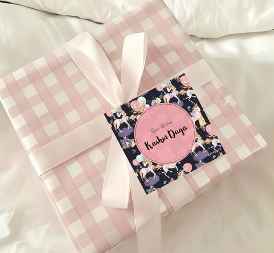 Gift Tag - Unicorn Pattern Doxbox Store|]Peppydots