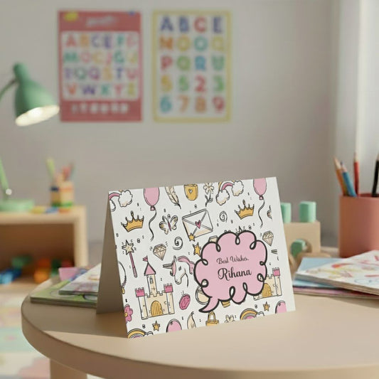 Gift Notecard - Unicorn Princess Doxbox Store|]Peppydots