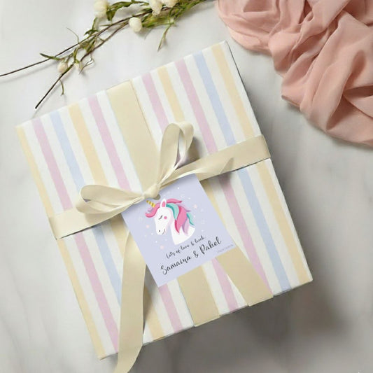 Gift Tag - Unicorn  Stars Doxbox Store|]Peppydots