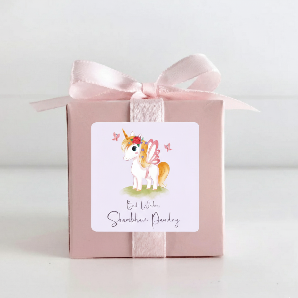 Gift Labels - Unicorn watercolor Doxbox Store|]Peppydots
