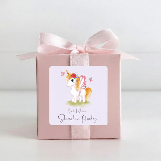 Gift Labels - Unicorn watercolor Doxbox Store|]Peppydots