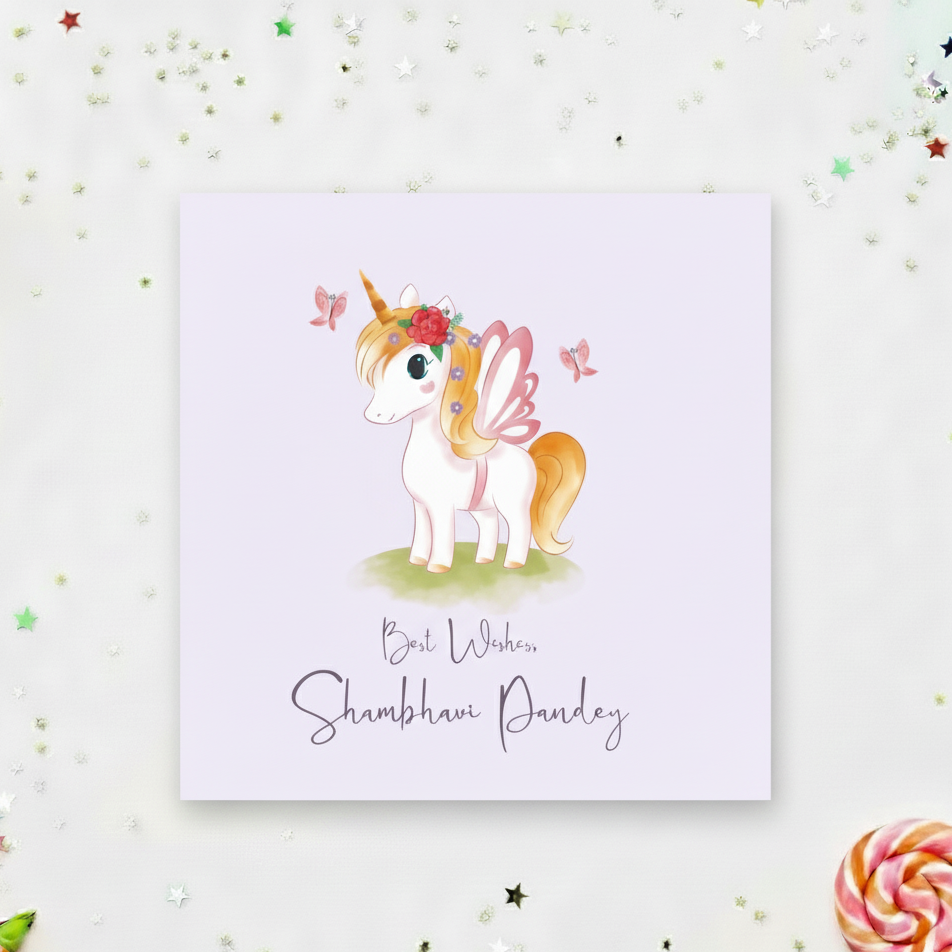 Gift Labels - Unicorn watercolor Doxbox Store|]Peppydots