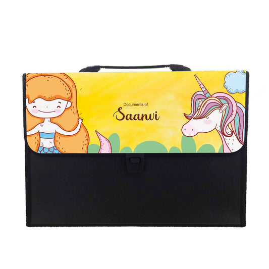 Folder - Unicorn mermaid - Peppydots