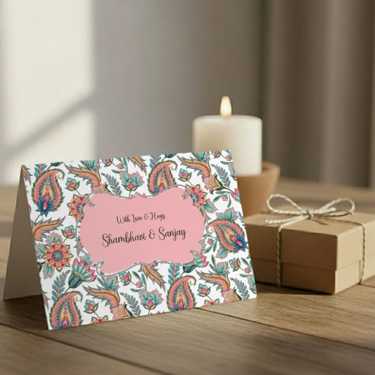 Gift notecard - Vintage floral Doxbox Store|]Peppydots