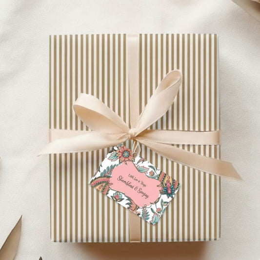 Gift Tag - Vintage Floral Doxbox Store|]Peppydots