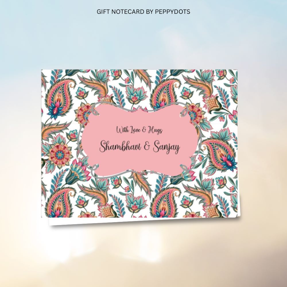 Gift notecard - Vintage floral Doxbox Store|]Peppydots
