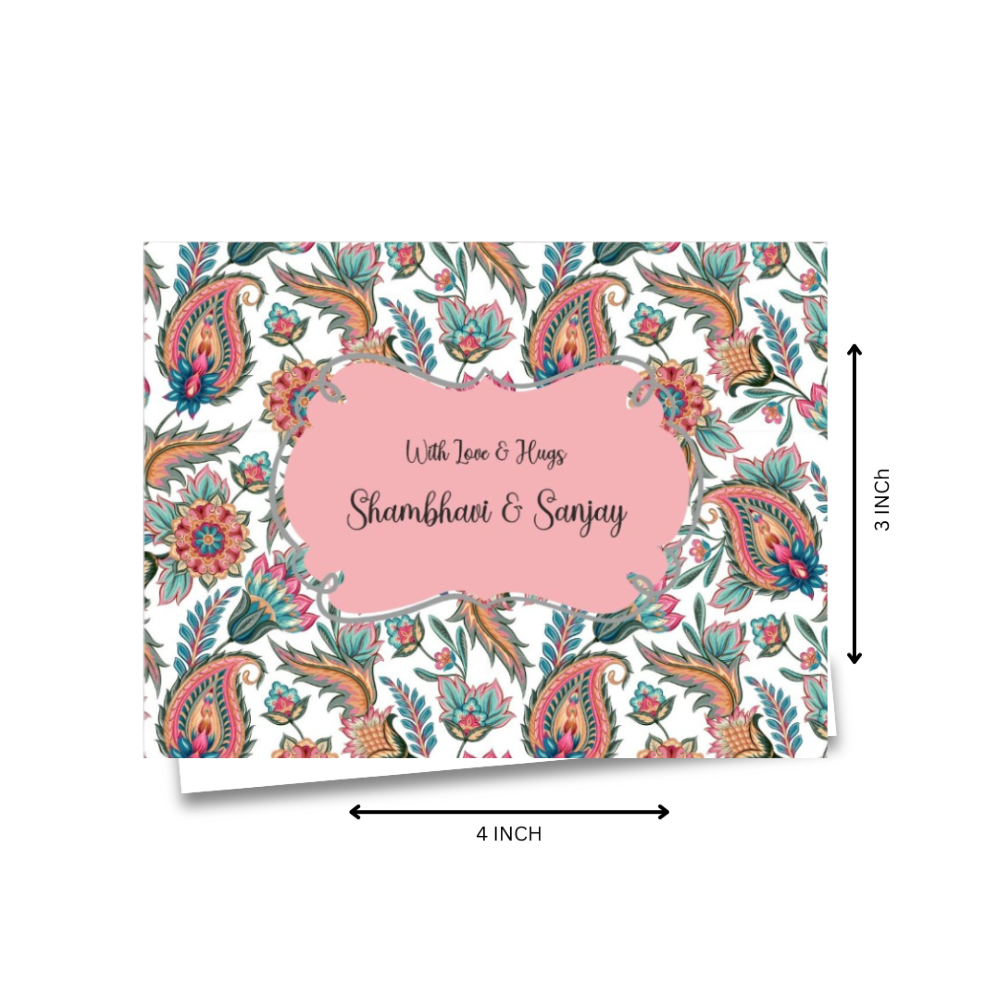 Gift Notecard - Vintage floral Doxbox Store|]Peppydots