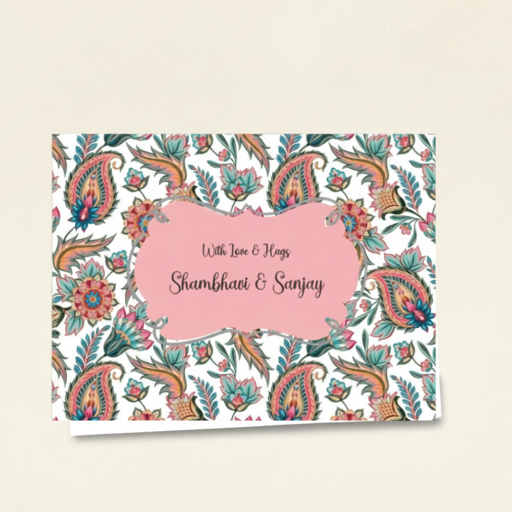 Gift Notecard - Vintage floral Doxbox Store|]Peppydots
