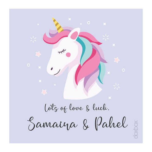 Gift Tag - Unicorn  Stars Doxbox Store|]Peppydots