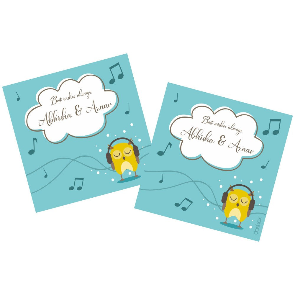 Gift Tag - Musical Owl Doxbox Store|]Peppydots