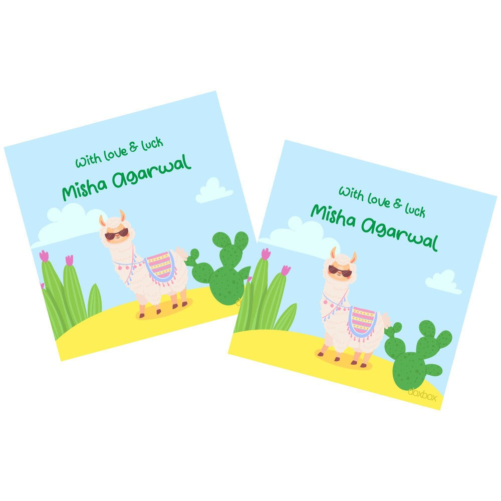 Gift Tag - Llama Doxbox Store|]Peppydots