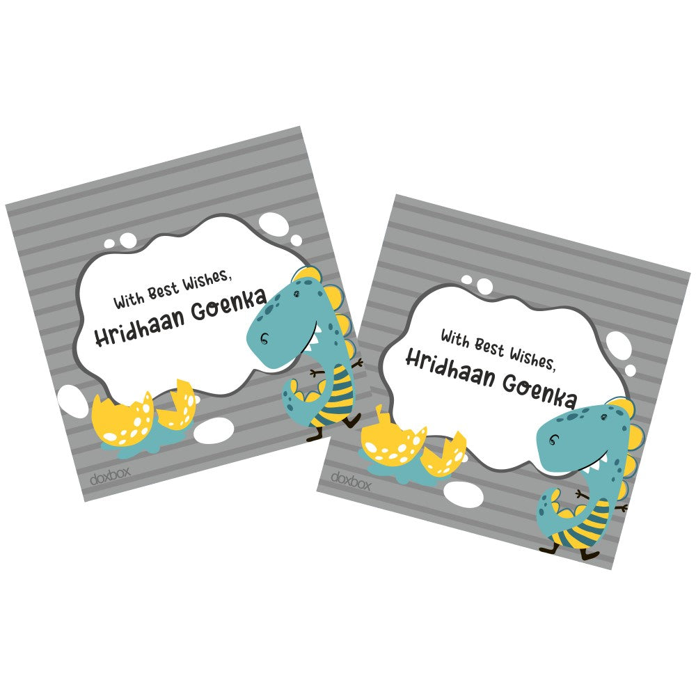 Gift Tag - Cute Dino Doxbox Store|]Peppydots