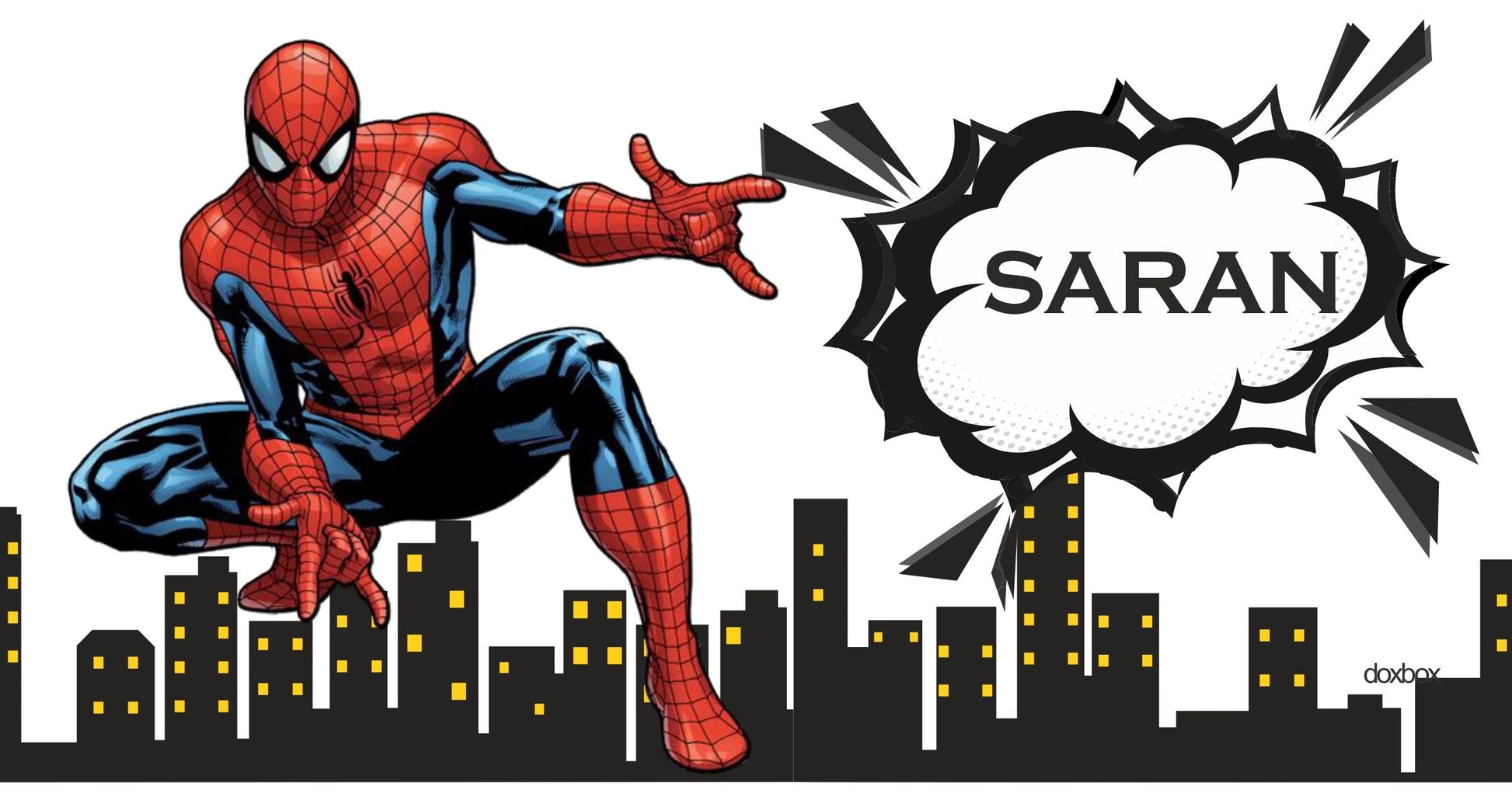Water Bottle - Spiderman Doxbox Store|]Peppydots