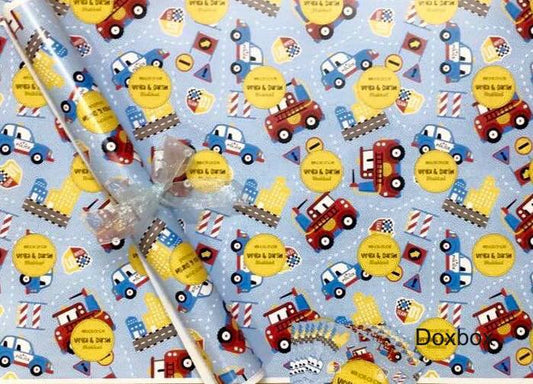 Wrapping Paper - Car Doxbox Store|]Peppydots