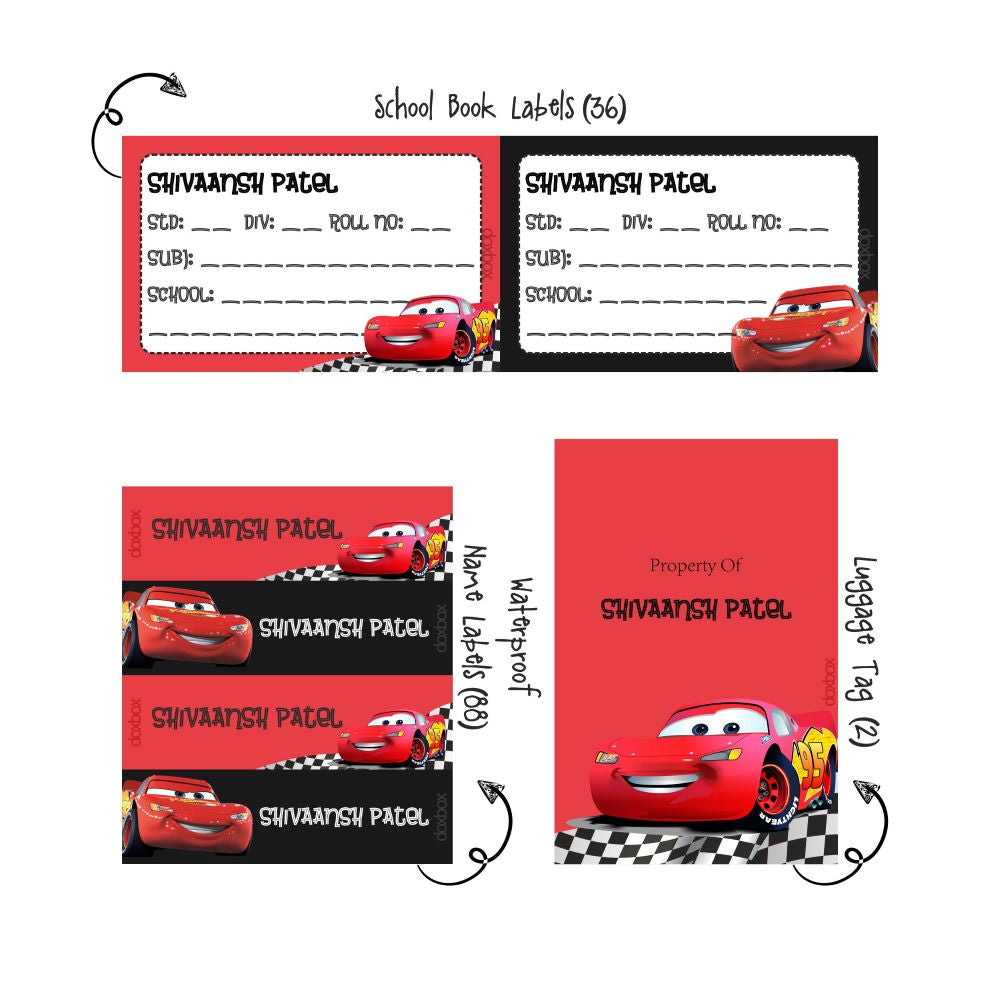 Back to school combo - 95 Car Doxbox Store|]Peppydots