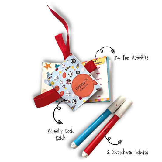 Activity Book Rakhi - Sports Doxbox Store|]Peppydots