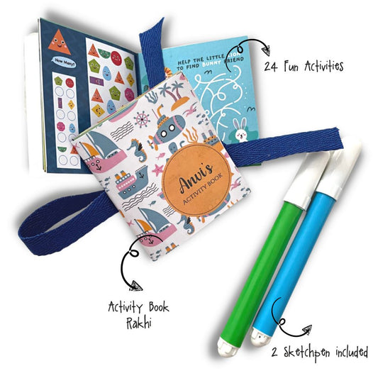 Activity Book Rakhi - Submarine Doxbox Store|]Peppydots