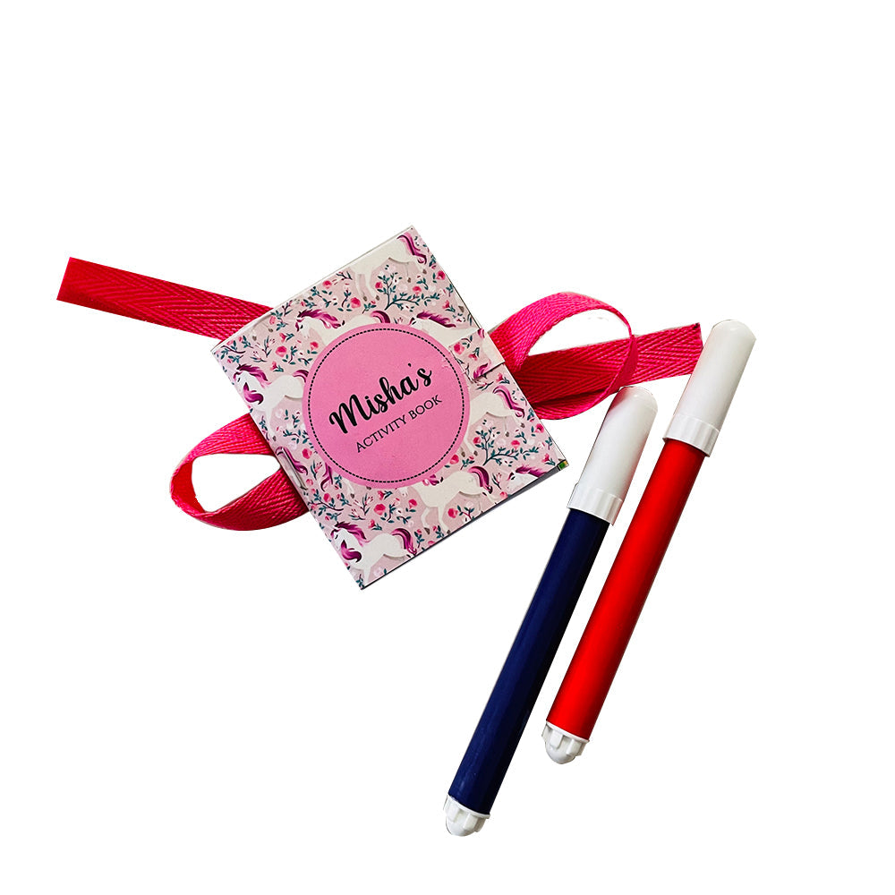 Activity Book Rakhi - Unicorn Doxbox Store|]Peppydots