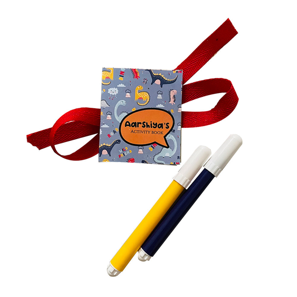 Activity Book Rakhi - Dino Doxbox Store|]Peppydots