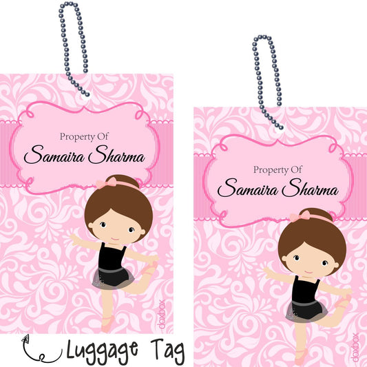 Luggage Tag - Ballet Doxbox Store|]Peppydots