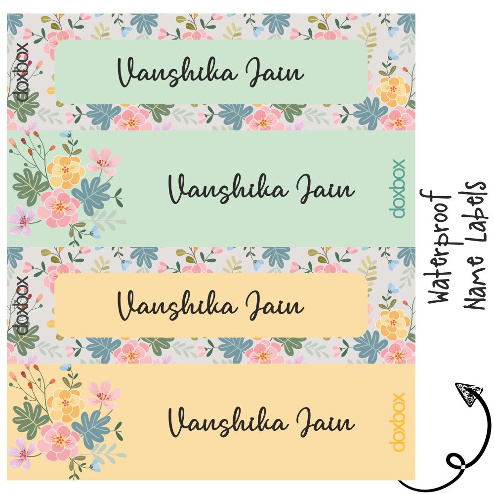 Waterproof Labels - Bouquet Doxbox Store|]Peppydots