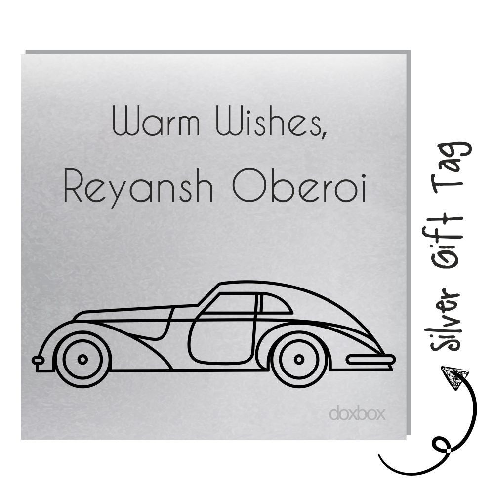 Silver Gift Tag - Car Doxbox Store|]Peppydots