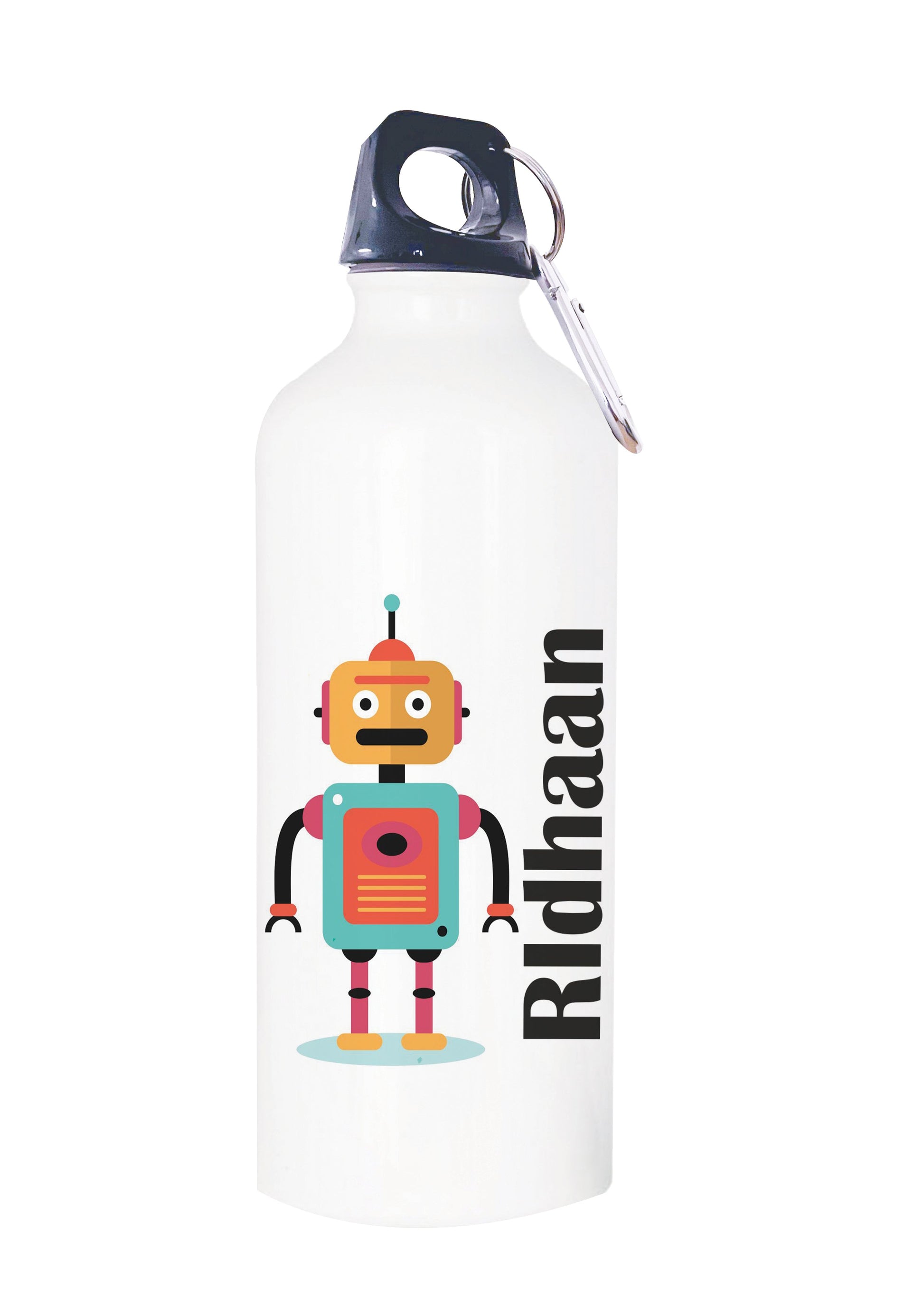 Water Bottle - Cartoon Robot Doxbox Store|]Peppydots