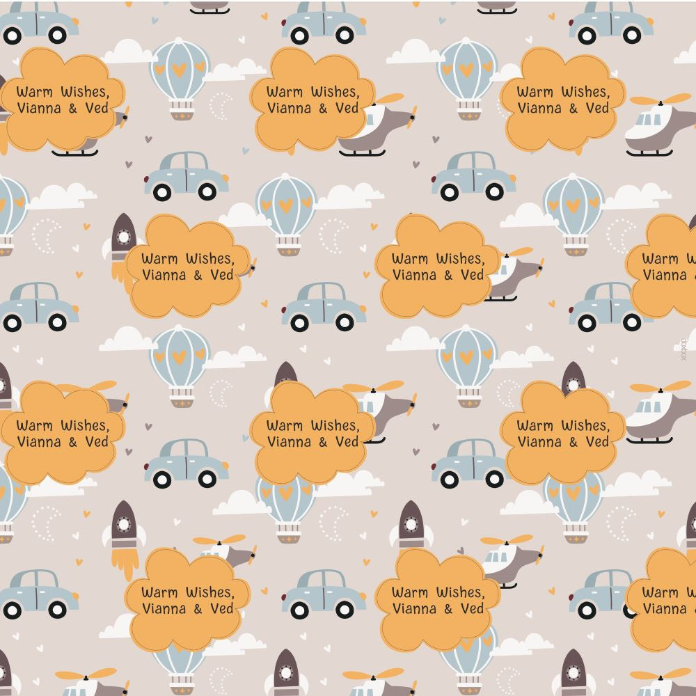 Wrapping Paper - Cute Baby Doxbox Store|]Peppydots