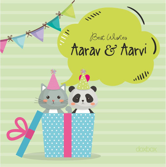 Gift Tag - Cute Cat Doxbox Store|]Peppydots