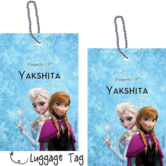 Luggage Tag - Frozen Doxbox Store|]Peppydots