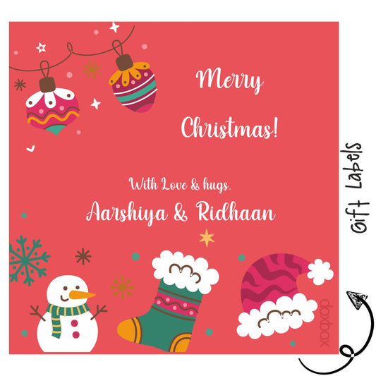 Gift Labels - Christmas element Doxbox Store|]Peppydots