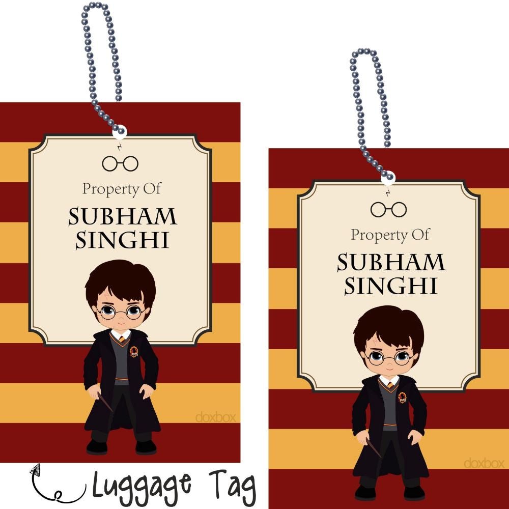 Luggage Tag - Harry Potter Doxbox Store|]Peppydots