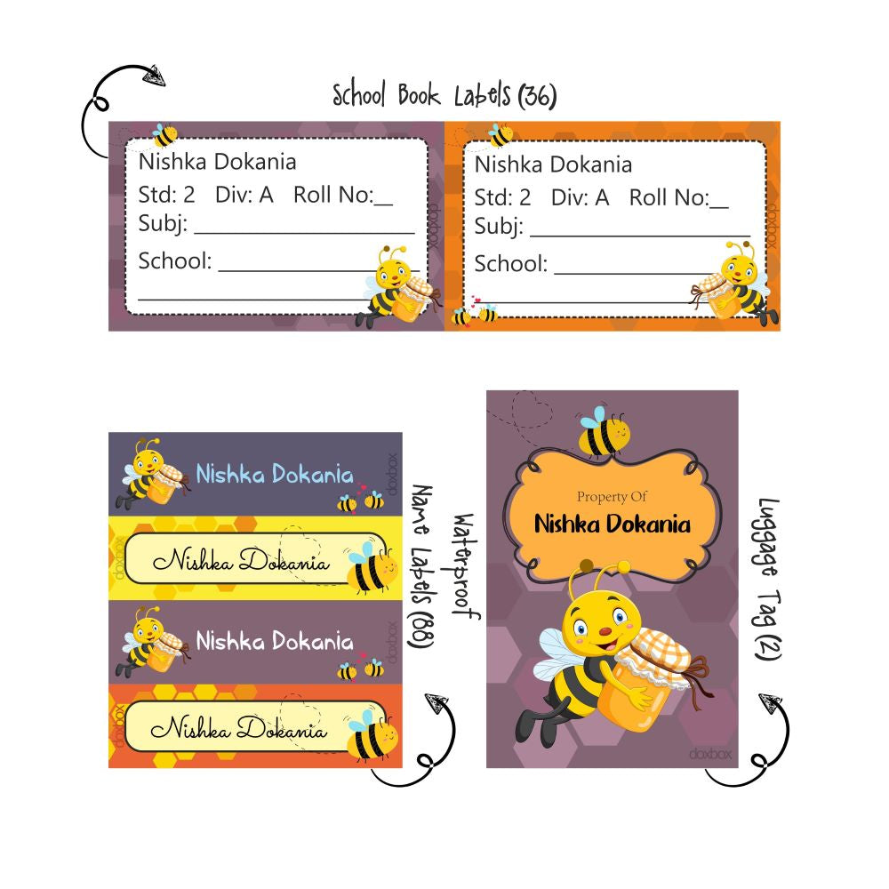 Back to school Combo - Honey Bee Doxbox Store|]Peppydots
