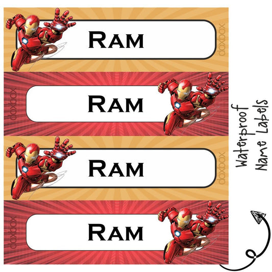 Waterproof Labels - Ironman Doxbox Store|]Peppydots