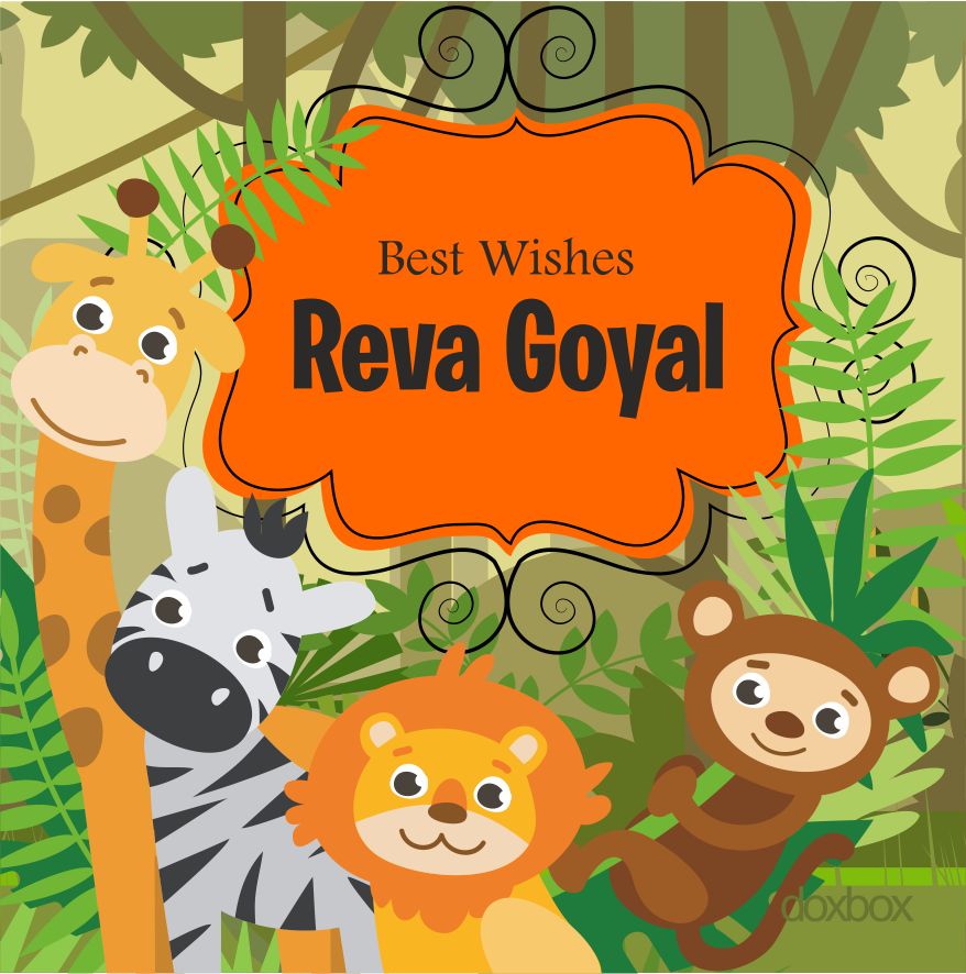 Gift Tag - Jungle Animal Doxbox Store|]Peppydots
