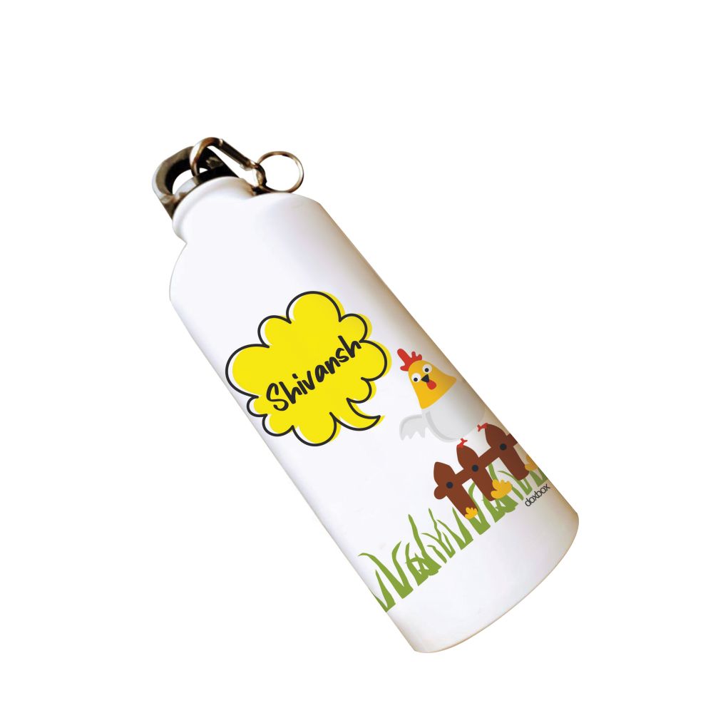 Water Bottle - Lion on a Tractor Doxbox Store|]Peppydots
