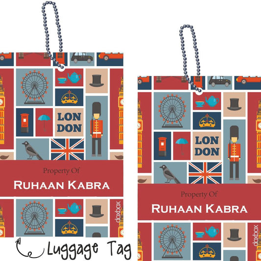 Luggage Tag - London Life Doxbox Store|]Peppydots